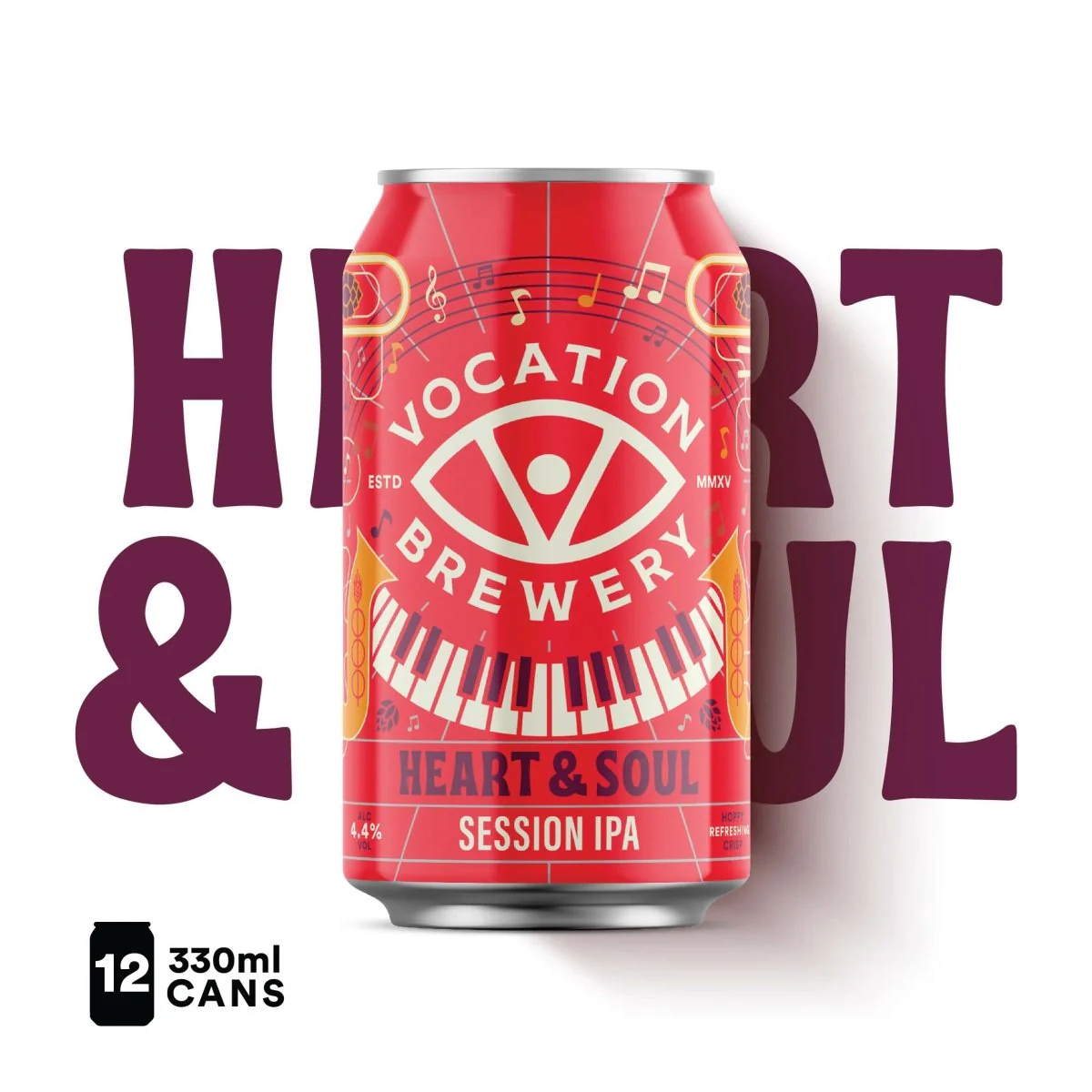 48PK Vocation Mixed Craft Beer Case | Mixed Pale Ale Pack | 48 x 330ml - Image 6