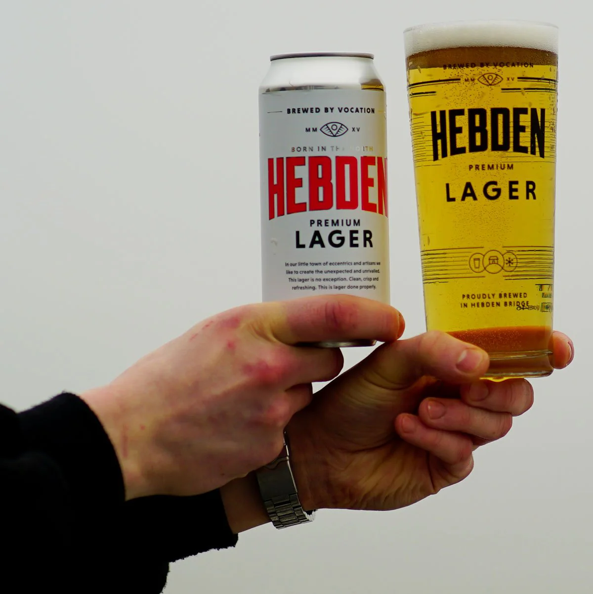 Vocation Hebden Lager Pint Glass - Image 3