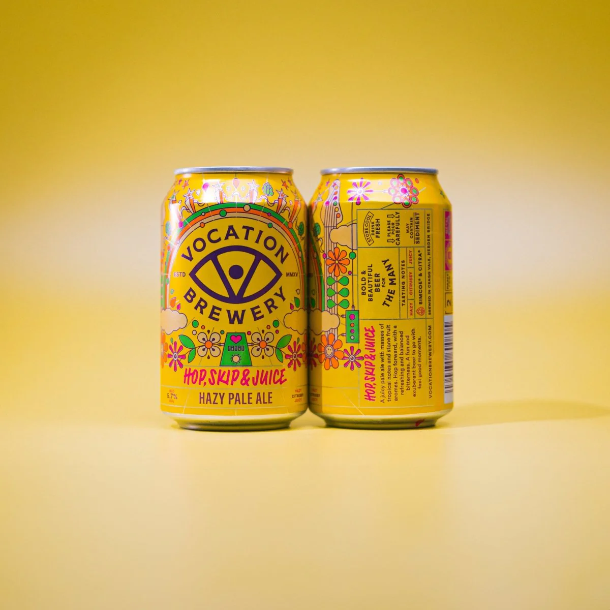 12PK Hop, Skip & Juice | 5.7% Hazy Pale Ale 330ml - Image 6
