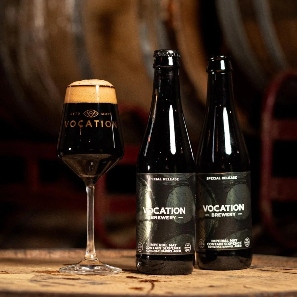 Imperial May Contain Sixpence | 12.5% Cognac Barrel Aged Imperial Stout | 330ml Bottle