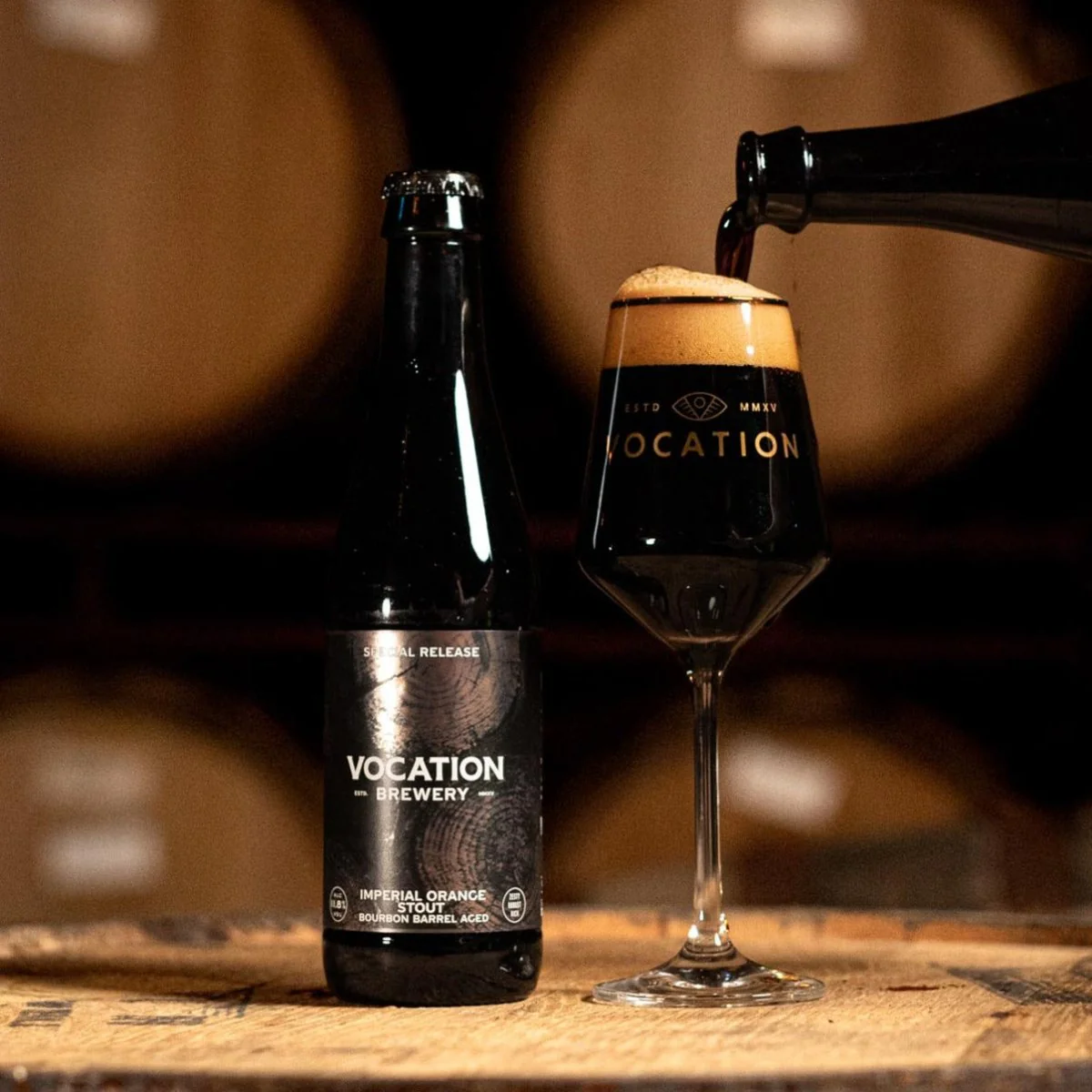 Imperial Orange Stout | 11.8% Bourbon Barrel Aged Imperial Stout | 330ml Bottle - Image 2