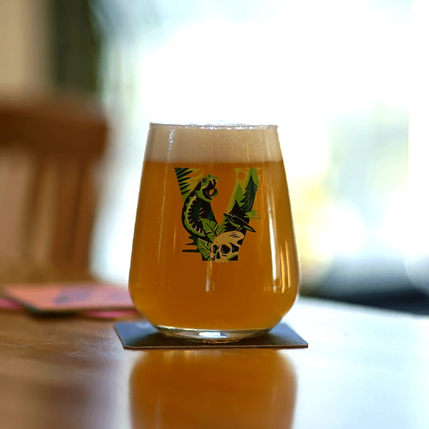 Life and Death 'Deadly Serious About Beer' Allegra Glass