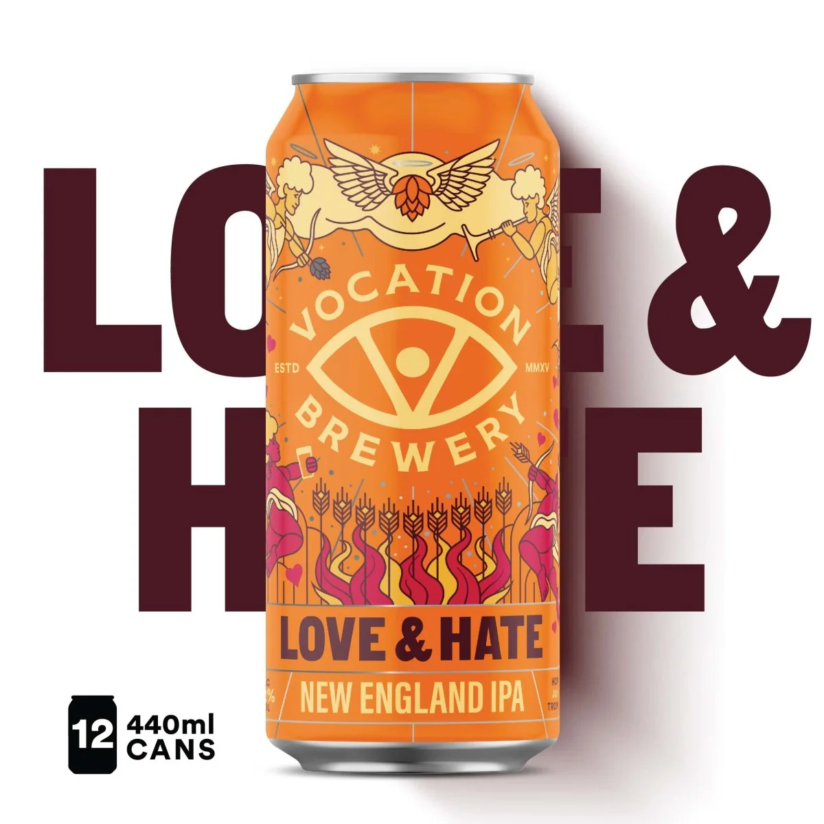 Love & Hate | 7.2% New England IPA 440ml - Image 6